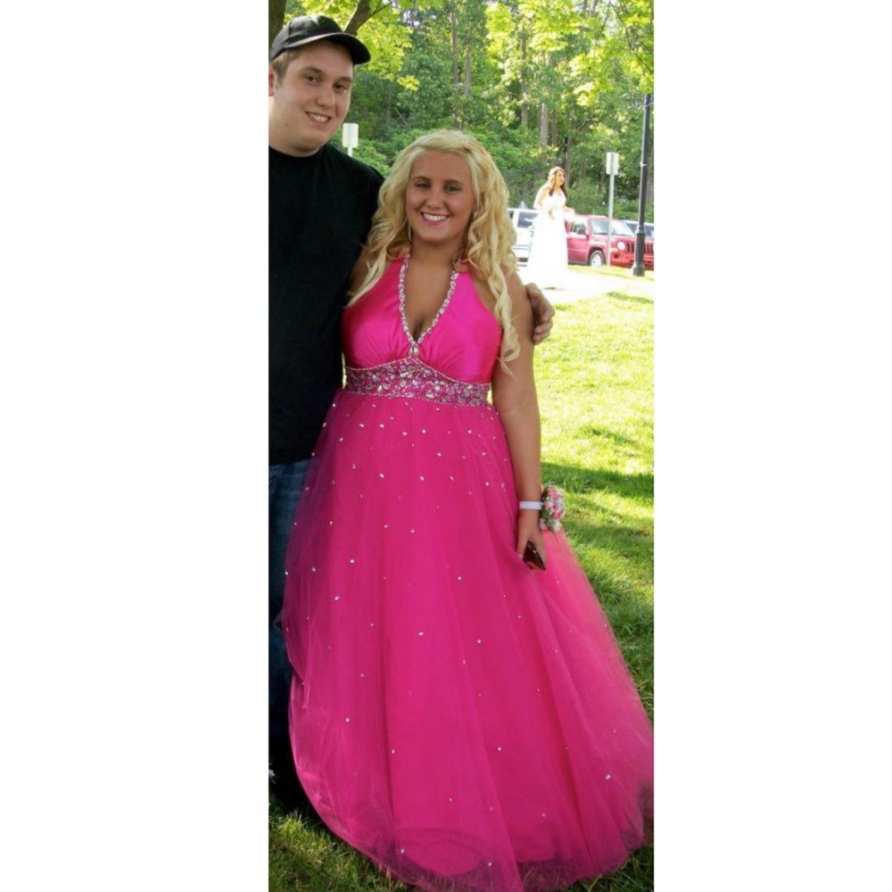 Pink Princess Barbie Prom Dress